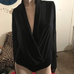 Marciano black bodysuit